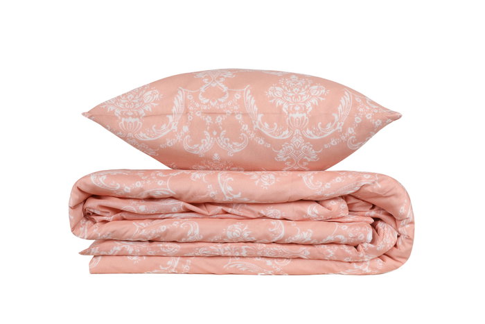 L'essentiel linge de maison Pure - Powder Juego de Funda de Edredón Doble